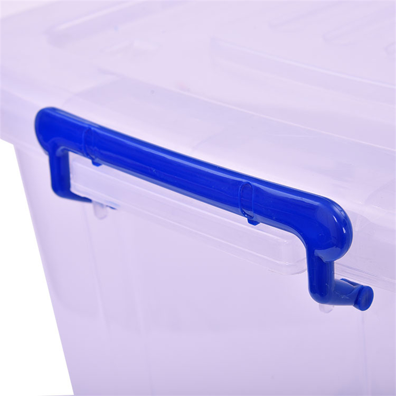 Large plastic storage containers on wheels plastic container