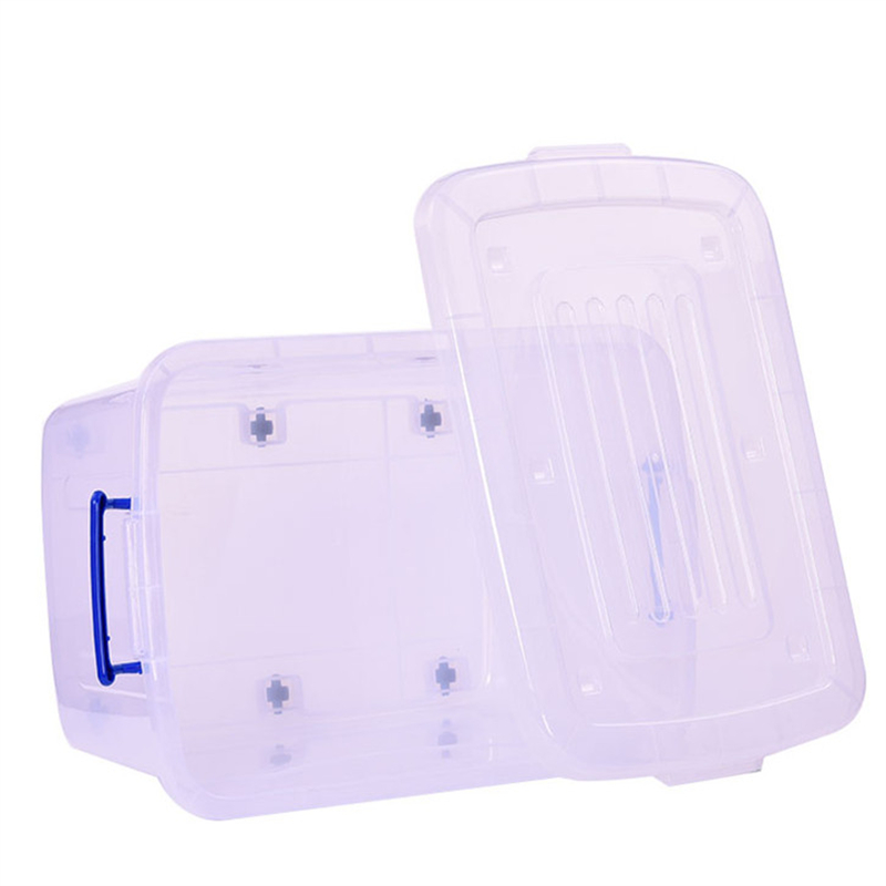 Large plastic storage containers on wheels plastic container