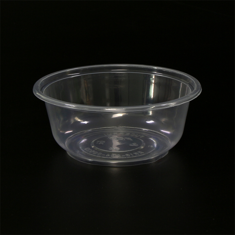 Clear disposable plastic serving bowl food container plastic