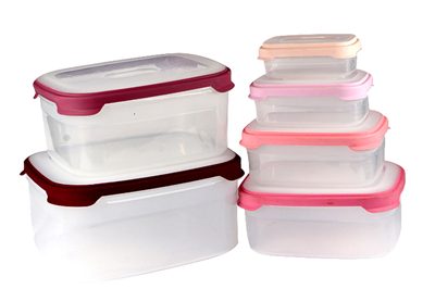 13 Plastic Food Storage Containers Set (1)