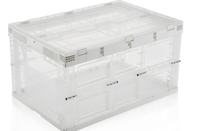 2 Large plastic storage box (1)