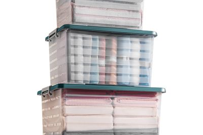 27 Plastic Clear Storage Organizer Box (1)