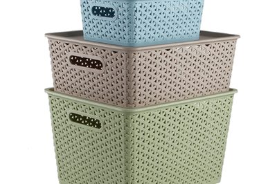 5 bedroom plastic basket (1)