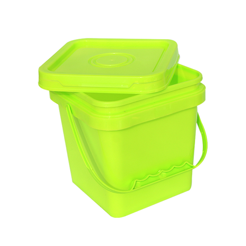 Wholesale Square Plastic Buckets With Handle plastic container