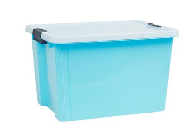 9 clear plastic storage box bin (1)