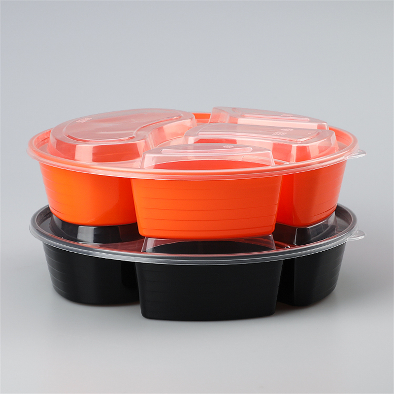 Disposable plastic lunch box food container plastic container