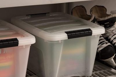 Plastic Storage Bin Tote Organizing Container (6)